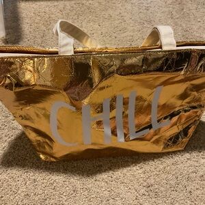 Chill Gold Cooler Tote Bag